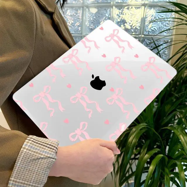 Alt view image 4 of 5 - Lepeoac for MacBook Pro 16 inch Case 2019 2020 Release Model A2141, Plastic Hard Shell Cover with Keyboard Cover & Screen Protector for MacBook Pro 16 inch with Touch Bar & Touch ID, Bow