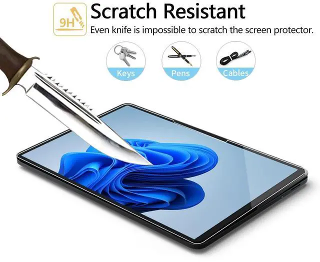 Alt view image 2 of 5 - Megoo [3 Pack] Glass Screen Protector for Surface Laptop Studio 2 / Laptop Studio, 9H Scratch Resistance/Anti Fingleprint/HD Clear Shield/Ultra Sensitive,Compatible with Surface Slim Pen 2