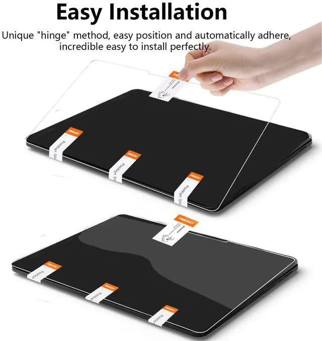Alt view image 3 of 5 - Megoo [3 Pack] Glass Screen Protector for Surface Laptop Studio 2 / Laptop Studio, 9H Scratch Resistance/Anti Fingleprint/HD Clear Shield/Ultra Sensitive,Compatible with Surface Slim Pen 2