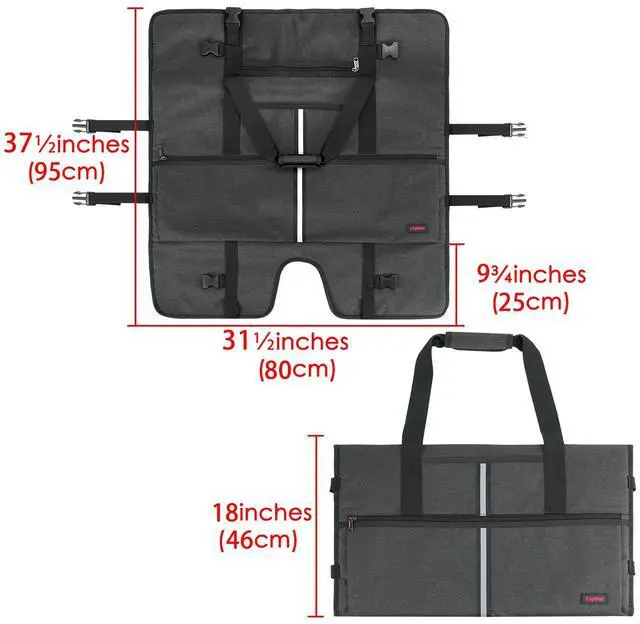 Alt view image 5 of 5 - Kingshion Travel Carrying Bag Compatible with 32 " All-in-One Desktop Computer and 32 "Monitor (Dark Grey)