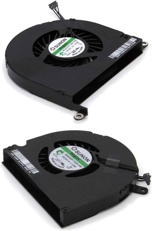 Main image of MMOBIEL Left and Right Side Laptop CPU Cooling Fans Replacement Compatible with MacBook Pro A1286