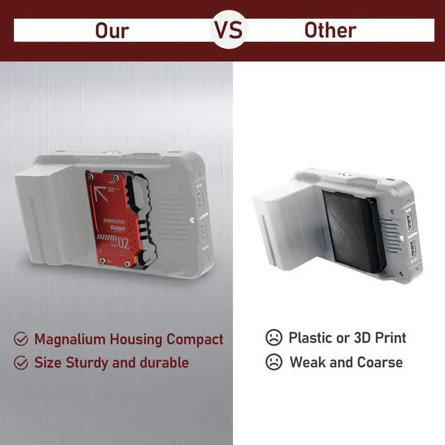 Alt view image 2 of 5 - Lunchbox II SATA SSD Case, Compatibel with Atomos Ninja V, V+, Ninja Flame, Ninja Inferno, Shogun Inferno, for 860 EVO/QVO 1/2TB, 870 EVO/QVO 1/2TB SSD