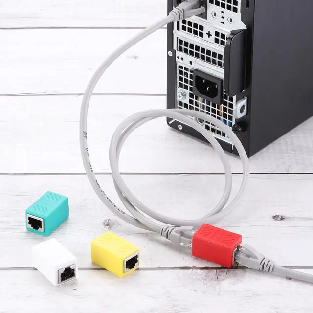 Alt view image 5 of 5 - MECCANIXITY 30 Pack RJ45 Ethernet Coupler, Female to Female Cat6 Coupler Ethernet Extension Adapter Network Connector for Cat8/Cat7/Cat6/Cat5e/Cat5,Black