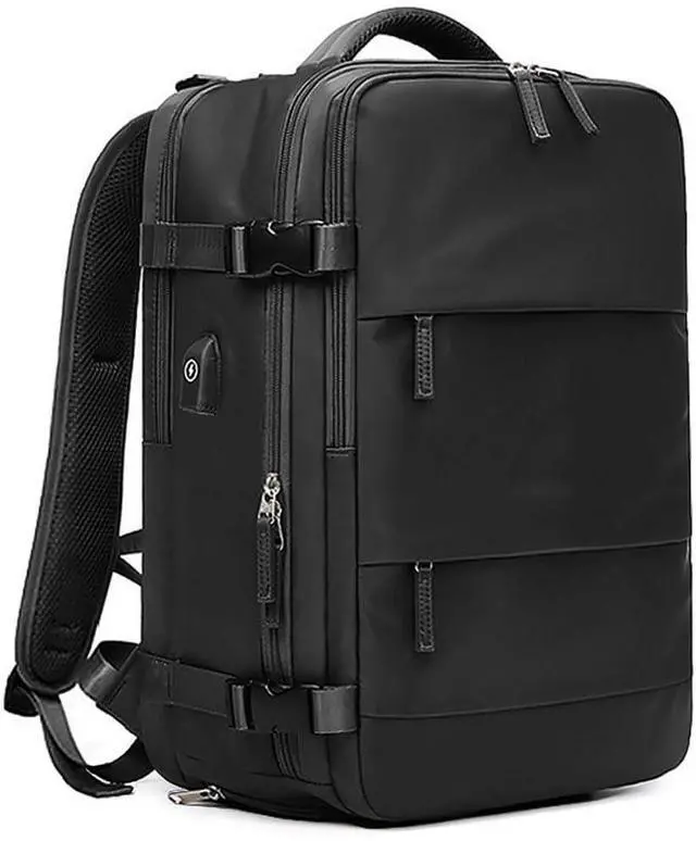 Main image of Makes Large Casual Travel Backpack For Women Men,Carry On Rucksack Flight Approved,Hiking Waterproof Outdoor Sports Daypack Fit 15.6 Inch Laptop Shoes Compartment