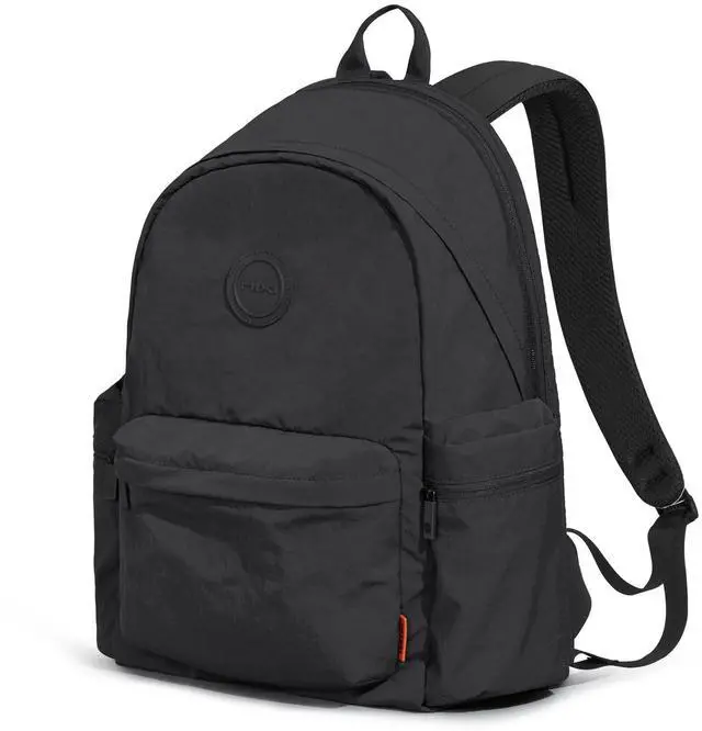 Main image of mixi Outdoor Lightweight Backpack Casual Carry On Laptop Backpack Travel Bookbag for Women Men, Water Resistant Durable Small Hiking Bag for Camping Weekender Sports College Work, 15 Inch, Black