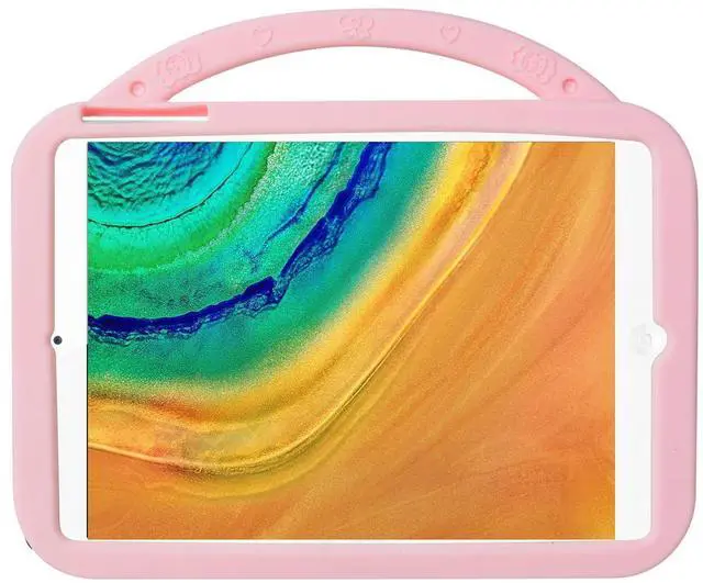 Alt view image 3 of 5 - Cartoon Case for Xiaomi Redmi Pad SE 11 inch 2023,MONEHOYSY Cute Soft Silicone Kickstand [Drop Proof,Shock Proof,Anti Slip] Back Stand Cover Case for Kids Children Teens Girls Boys (Melody)