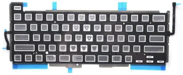 Alt view image 2 of 5 - Padarsey Replacement Backlight Backlit Keyboard Compatible with MacBook Pro 16 inch with Touch Bar A2141 Released 2019 US Layout+Keyboard Screws+Screwdriver