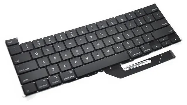 Alt view image 3 of 5 - Padarsey Replacement Backlight Backlit Keyboard Compatible with MacBook Pro 16 inch with Touch Bar A2141 Released 2019 US Layout+Keyboard Screws+Screwdriver