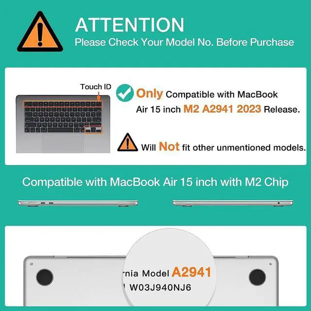 Alt view image 3 of 5 - MINGDAO Compatible with MacBook Air 15.3-inch Hard Protective Shell Cace and Keyboard Cover (A2941, M2 Chip, 2023 Release) - Wild West Desert Cowboys-2