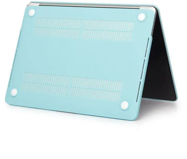 Alt view image 5 of 5 - Se7enline Compatible with MacBook Case for Mac Pro 15 A1707/A1990 2016-2018 with Touch Bar Soft-Touch Plastic Hard Case Cover&Sleeve Bag&Keyboard Cover Skin&Screen Protector&Dust Plug, Turquoise Blue