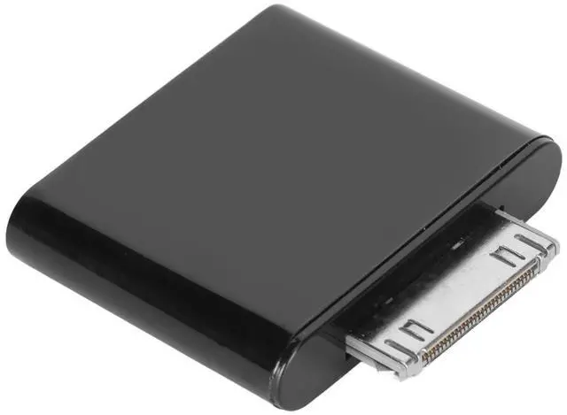 Main image of 30 Pin Bluetooth Adapter, 2.42-2.480GHz Stereo Audio Adapter, 10M Bluetooth Dongle Adapter Transmitter, for iPods Manufactured After 2007 (Black)