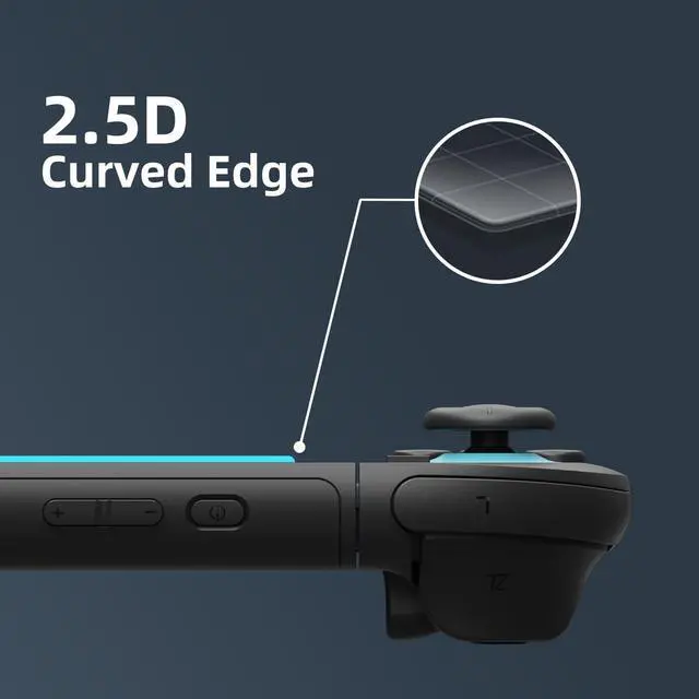 Alt view image 5 of 5 - SAVAGE RAVEN by Skull & Co. High Transparency High Sensitivity Tempered Glass Screen Protector For Nintedo Switch 2 with EZ-Install KIT - HD Clarity (2-PACK)