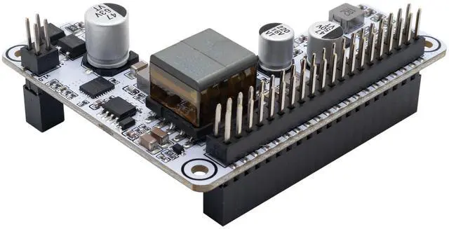 Alt view image 3 of 5 - PoE HAT Board for Raspberry Pi 5,Power Over Ethernet HAT for Raspberry Pi 5,Supports IEEE 802.3af/at Network Standard,5V 4.5A Power Outputs