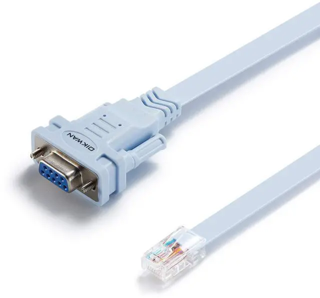 Alt view image 2 of 5 - OIKWAN DB9 to RJ45 & USB to RJ45 Console Cables 2Pack + USB-C Cisco Console Cable