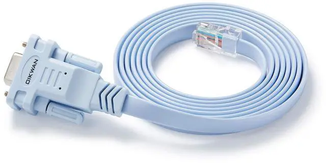 Alt view image 3 of 5 - OIKWAN DB9 to RJ45 & USB to RJ45 Console Cables 2Pack + USB-C Cisco Console Cable