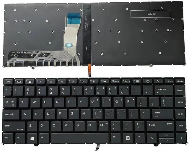 Main image of Siakoocty Laptop Replacement US Layout with Backlight Keyboard for HP ZBook Studio X360 G5 Elitebook 1050 G1 HSN-Q11C XW1 SG-91610-74A SN6173BL