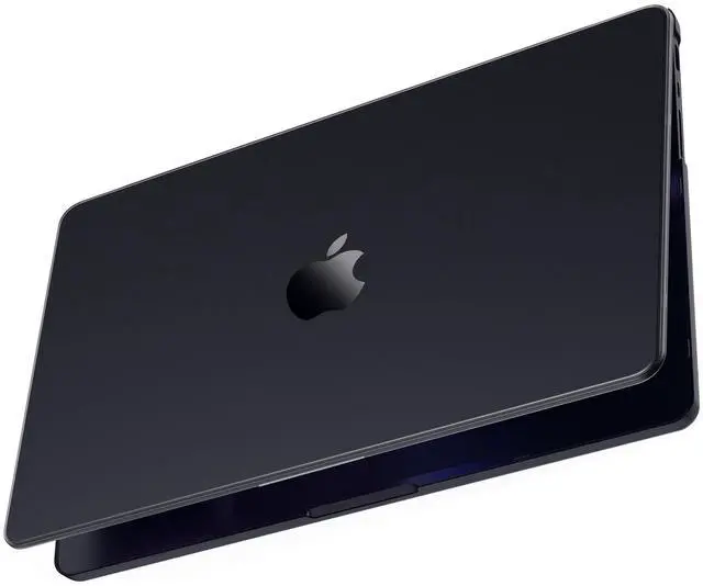 Main image of Soonjet for MacBook Pro 14 inch Case 2024-2021 M4 M3 M2 M1 Pro/Max [100% Match Official Color] A3401 A3112 A2992 A2918 A2779 A2442 Matte Cover Protective Hard Shell Case Laptop - Space Black Clear