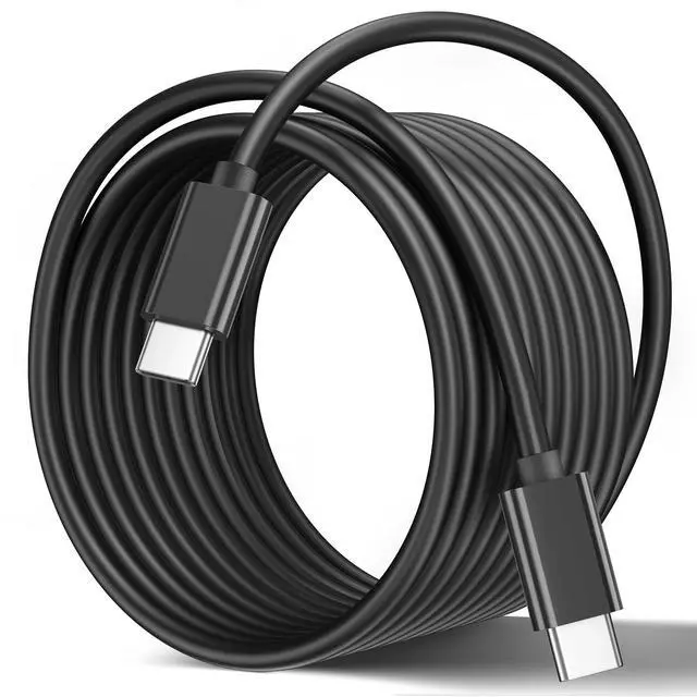 Main image of Long USB C to USB C Monitor Cable 16.5ft/5m, USB C 3.2 Gen 2x2 Cable, USB C Video Cable 4K, 100W Fast Charging, 5Gbps Data Transfer, for Oculus Quest, MacBook Pro,ARZOPA,Acer,Dell,HP,Portable Monitor