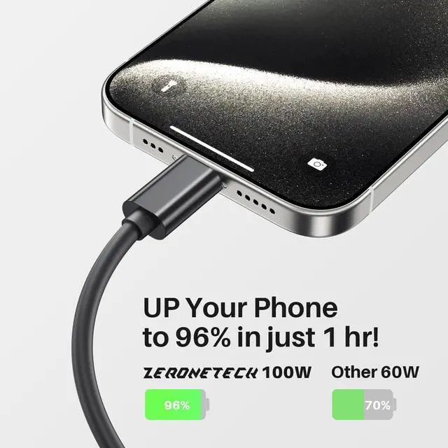 Alt view image 3 of 5 - Long USB C to USB C Monitor Cable 16.5ft/5m, USB C 3.2 Gen 2x2 Cable, USB C Video Cable 4K, 100W Fast Charging, 5Gbps Data Transfer, for Oculus Quest, MacBook Pro,ARZOPA,Acer,Dell,HP,Portable Monitor