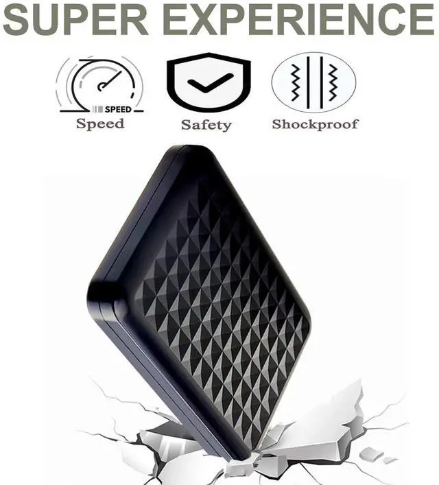 Alt view image 5 of 5 - Tianken 500GB Ultra Slim Portable External Hard Drive 2.5'' USB 3.0 HDD Storage for PC, Mac, Laptop, PS4, PS5, Xbox one
