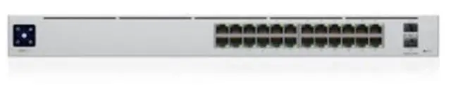 Alt view image 4 of 5 - UniFi Switch 24 US-24 Managed Gigabit Switch with SFP 2 SFP Port RJ45 26 Gbps