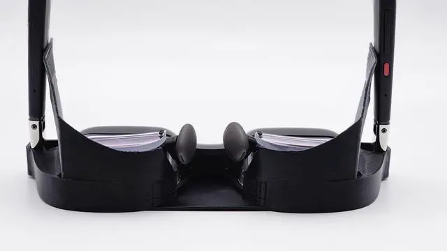 Alt view image 3 of 3 - Tyco Tech Premium Light Blockers for Xreal One & Xreal One Pro AR Glasses, TPU Rubber, Full and Open Versions (Open Front)