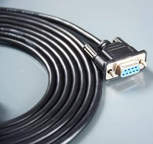 Alt view image 5 of 5 - PC-TTY Programming Cable 6ES5734-1BD20 for Siemens S5 PLC, RS232 to TTY Adapter, DB9 to DB15 Cable