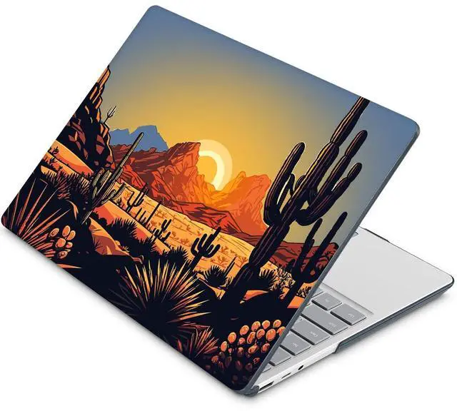 Alt view image 3 of 5 - Tuiklol Case for 12.4 Inch Microsoft Surface Laptop Go 3/2 / 1 2023-2020 Releases, Plastic Hard Shell Case with Screen Protector and Keyborad Cover +Dust Plugs Model 2013/1943,Cactus & Sand