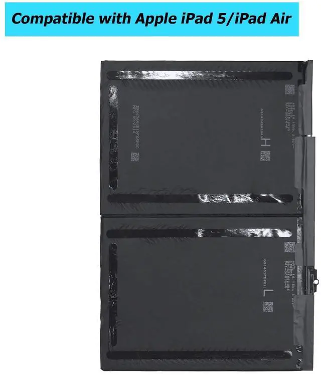 Alt view image 4 of 5 - Vvsialeek A1484 6712-6700 Battery Compatible with iPad 5 iPad Air A1474 A1475 iPad Mini Air 5th 6th 7th Generation Battery Model A1474 A1475 A1476 A1822 A1823 A1893 A1954 A2197