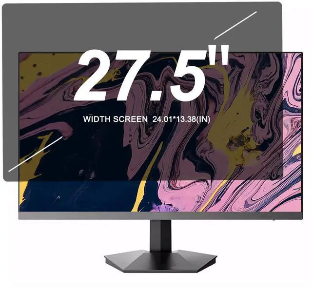 Main image of TYLGDSGS 27.5" Computer Privacy Screen for Monitor,Anti Glare Film Protector Film for Data Confidentiality Suit for Desktop Computer Screen Anti Fingerprint.Two Installation Method. Size Is(610*340 mm