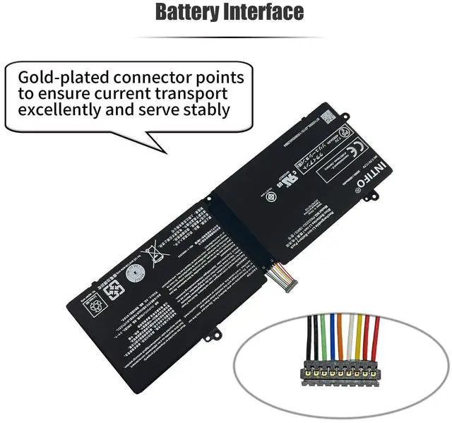 Alt view image 5 of 5 - INTIFO 36Wh PA5325U-1BRS Laptop Battery Compatible with Toshiba Portege X30-T-E Port G X30T-E-113 X30T-E-10Q X30T-E-1DP X30T-E-149 X30T-E-176 X30T-E-1E1 X30-13-14M-15 Notebook [7.7V 4680mAh 4-Cell]