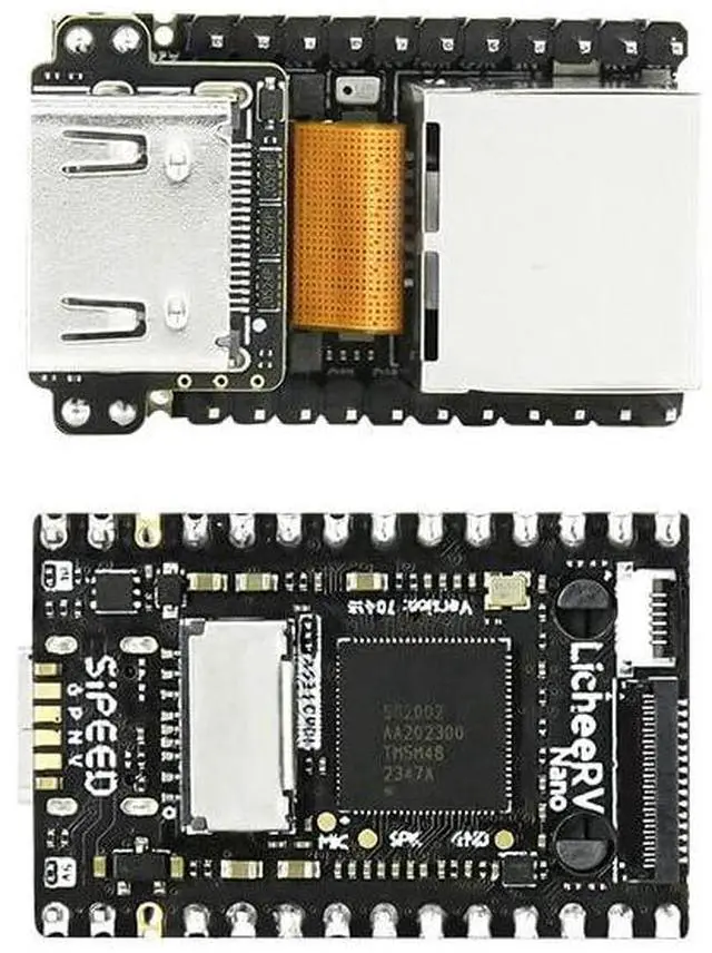 Alt view image 4 of 5 - Sipeed NanoKVM IP-KVM Mini Remote Control Operations Maintenance Server, 2Gbit 256MB DDR3 RISC-V Linux Development Board, 1TOPS NPU 1GHz C906 RISC-V CPU, USB HDMI 100M Network Port (NanoKVM Lite SBC)