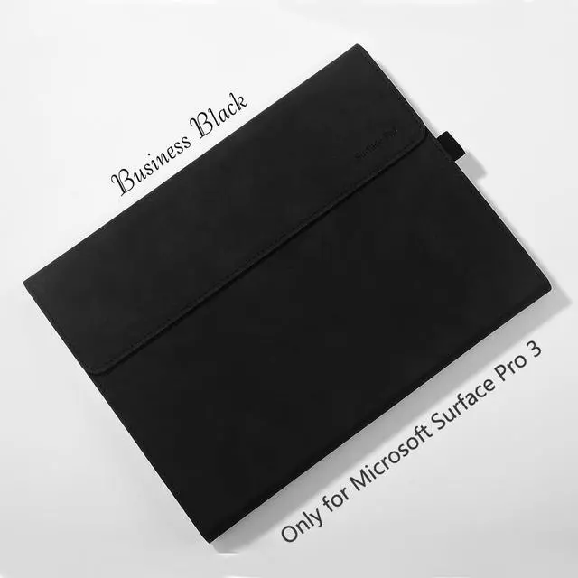 Alt view image 3 of 5 - Protective Case for Microsoft Surface Pro 3 Model 1631 Compatible with Keyboard Cover Ultral Thin & Light Heat Dissipation Design (Black)