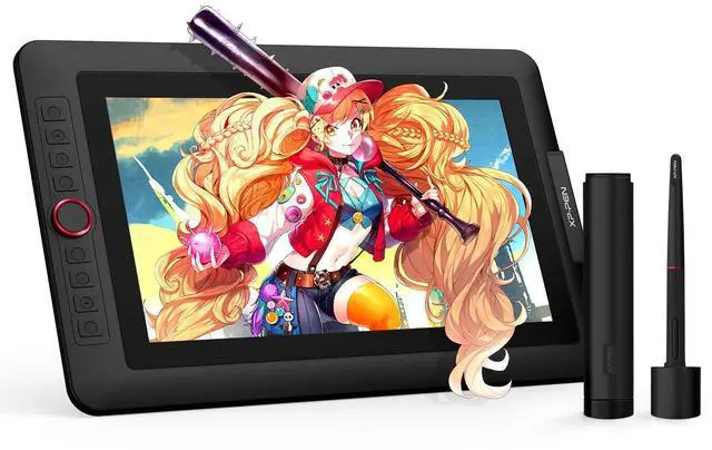 Alt view image 2 of 5 - XPPen Drawing Tablet with Screen Full-Laminated Graphics Drawing Monitor Artist13.3 Pro Graphics Tablet with AC42 Graphics Tablet Stand