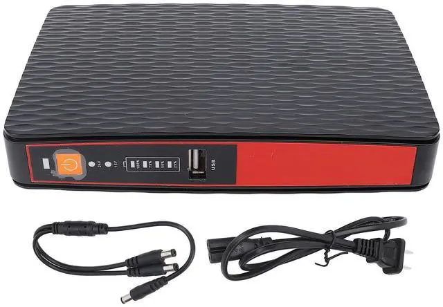 Main image of UPS Power Supply 5V 2A, 9V 12V DC 15V 24V POE, Backup Battery Pack for Router Camera, Fingerprint Attendance Machine