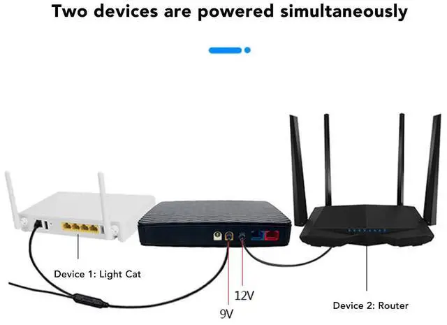 Alt view image 4 of 5 - UPS Power Supply 5V 2A, 9V 12V DC 15V 24V POE, Backup Battery Pack for Router Camera, Fingerprint Attendance Machine