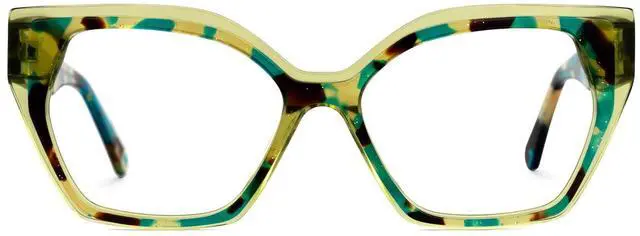 Alt view image 2 of 4 - Zeelool Vintage Cat Eye Blue Light Blocking Glasses for Women Smoaks ZJGA444418-04 Green