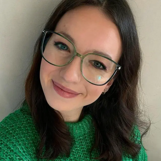 Alt view image 3 of 5 - Zeelool TR90 Cat Eye Glasses Chic Eyewear for Women Blue Light Blocking Glasses Anti Eyestrain Glasses Rodz ZJGT548130-25B Green-Tortoise