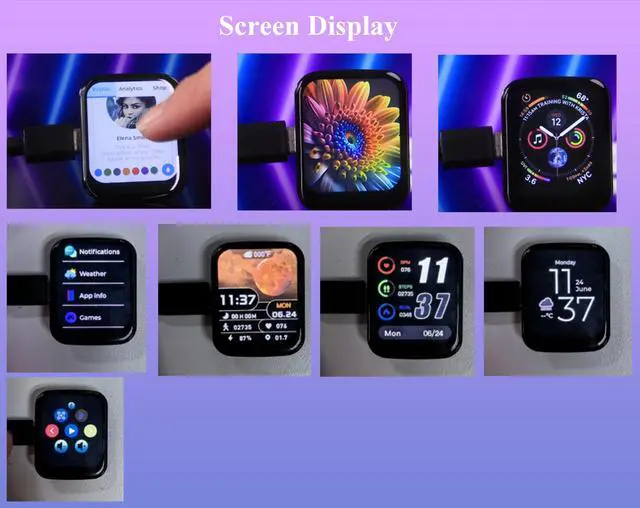 Alt view image 4 of 5 - ESP32-S3 1.69inch Touch Display Development Board, 240x280 Pixels, 262K Color, Micro LCD Display with ESP32-S3, Accelerometer and Gyroscope Sensor