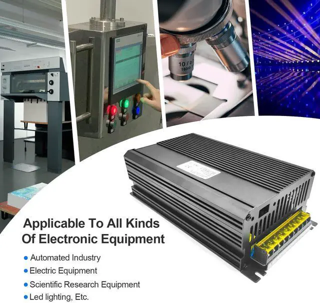 Alt view image 3 of 5 - 1500W Switching Power Supply AC to DC SMPS Output 72V 20A Small Size smps dc Power Supply Input 110VAC (72VDC)