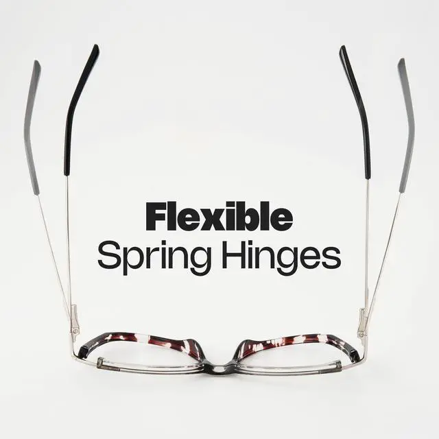 Alt view image 4 of 5 - Zeelool Blue Light Blocking Glasses, Cat Eye Glasses Frame for Women Eyeglasses with Non-prescription Clear Lenses ZJGX368841-13B