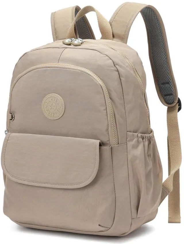 Alt view image 2 of 5 - Vendra Moka Compact Hiking Nylon Waterproof Laptop Backpack Purse for Women and Men, Small Lightweight Travel Casual Outdoor Dayback