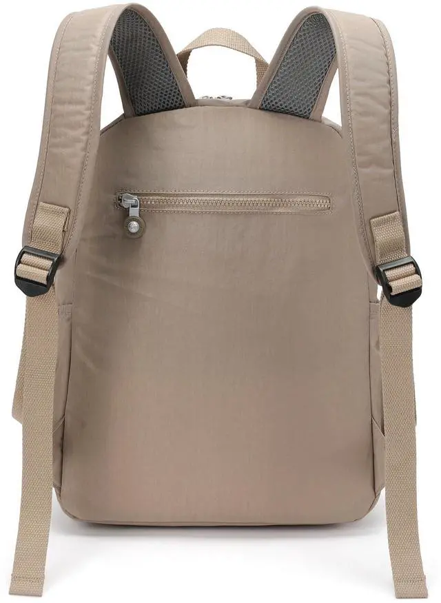 Alt view image 4 of 5 - Vendra Moka Compact Hiking Nylon Waterproof Laptop Backpack Purse for Women and Men, Small Lightweight Travel Casual Outdoor Dayback