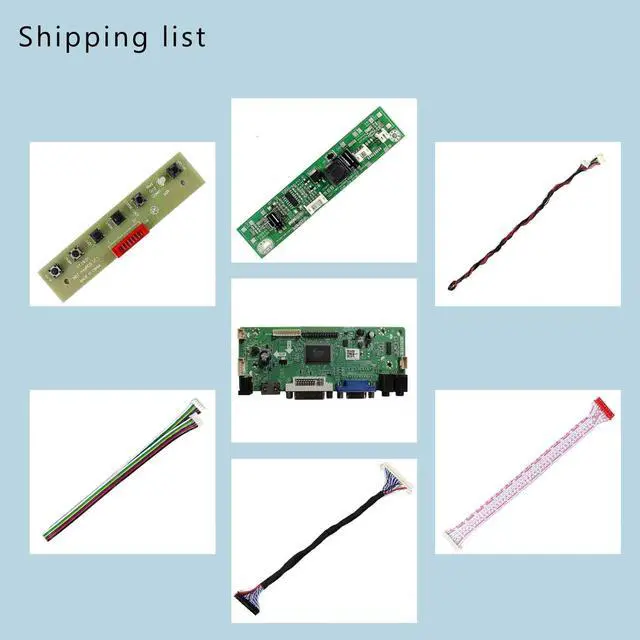 Alt view image 5 of 5 - VSDISPLAY VGA DVI Audio LCD Controller Board for 21.5" 23.8" 1920x1080 30Pin LCD Screen T215HVN01.0 M215HW03 V1 V2 M215HGE-L23 M215HTN01.1 LM238WF5-SSA1 LM238WF1-SLE3