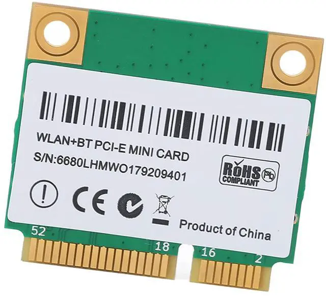 Alt view image 4 of 5 - AX210HMW Card, 6E 5G Triple Band Gigabit 6GHz Band PCB Net Card, with Mini PCIE Port, BT5.2 Lightweight Card, Only for WIN10 (64bit)