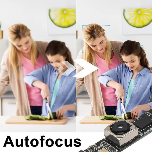 Alt view image 3 of 5 - SVPRO 8MP Autofocus USB Camera With Microphone for Computer - UVC USB2.0 Mini Lightburn Micro USB PC Module With Audio Video - Laser Engraver Webcam Board