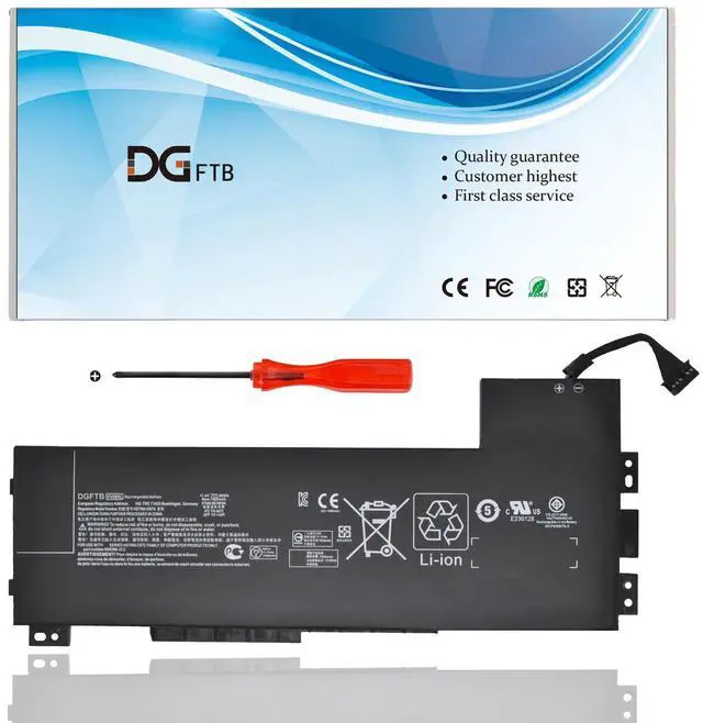 Main image of DGFTB VV09XL Laptop Battery for HP ZBook 15 G3 G4 17 G3 Series HSTNN-DB7D HSTNN-C87C 808398-2B1 808398-2C1 808398-2C2 808452-001 808452-005 3ICP4/69/75-3 11.4V 90Wh/7500mAh
