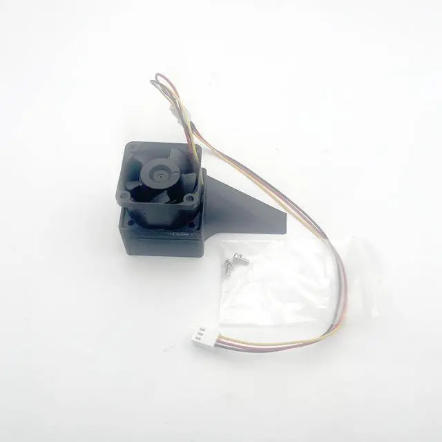 Alt view image 2 of 2 - for K20 K40 K80 M10 M40 M60 P40 P100 V100s Tesla Cooling Fan Kit Made from 3D Printing
