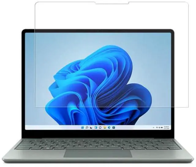 Alt view image 2 of 4 - ARMOR Flexible Glass Screen Protector for Surface Laptop Go 2 / Go - 12.4", Anti Glare with Blue Light Filter
