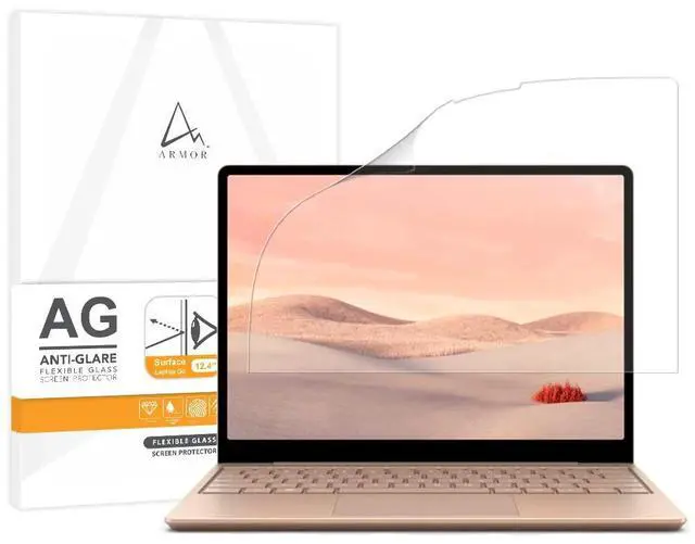 Main image of ARMOR Flexible Glass Screen Protector for Surface Laptop Go 2 / Go - 12.4", Anti Glare with Blue Light Filter